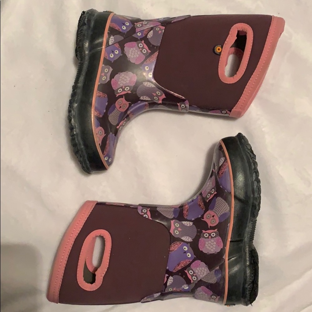 Bogs Classic Winter Boots Owls